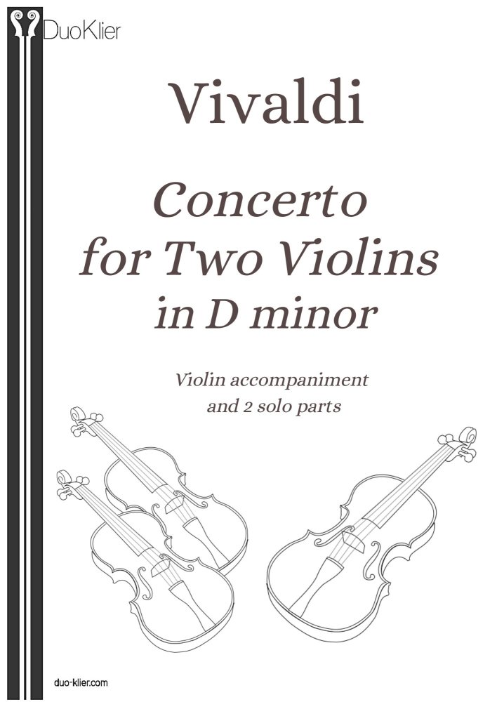 labios Imposible Pronunciar Concerto for Two Violins in D minor by Vivaldi | Duo Klier